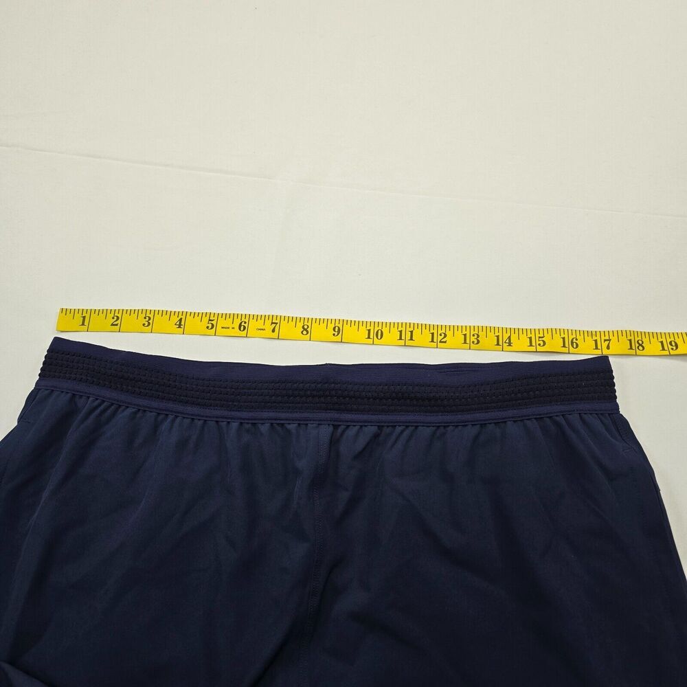 Fabletics Men's Blue Fundamental Performance Gym Shorts 9" Inseam Workout Size L - Picture 8 of 10
